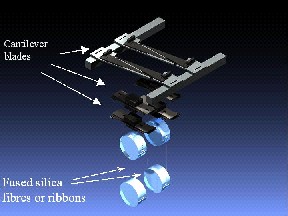 A picture of the
LIGO suspension