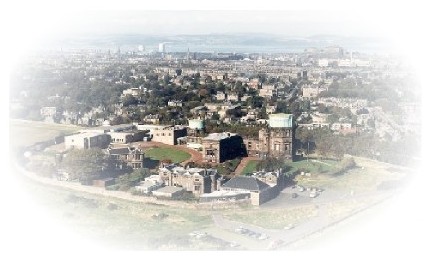 Image of the Royal Observatory, Edinburgh, from the air